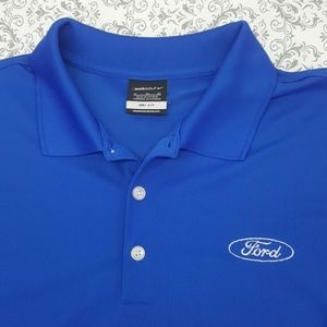 Nike Golf Dri-Fit "Ford" Logo Royal Blue XL